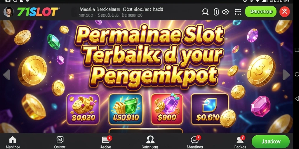 Tampilan gameplay menarik di 171SLOT dengan tema slot berwarna-warni.