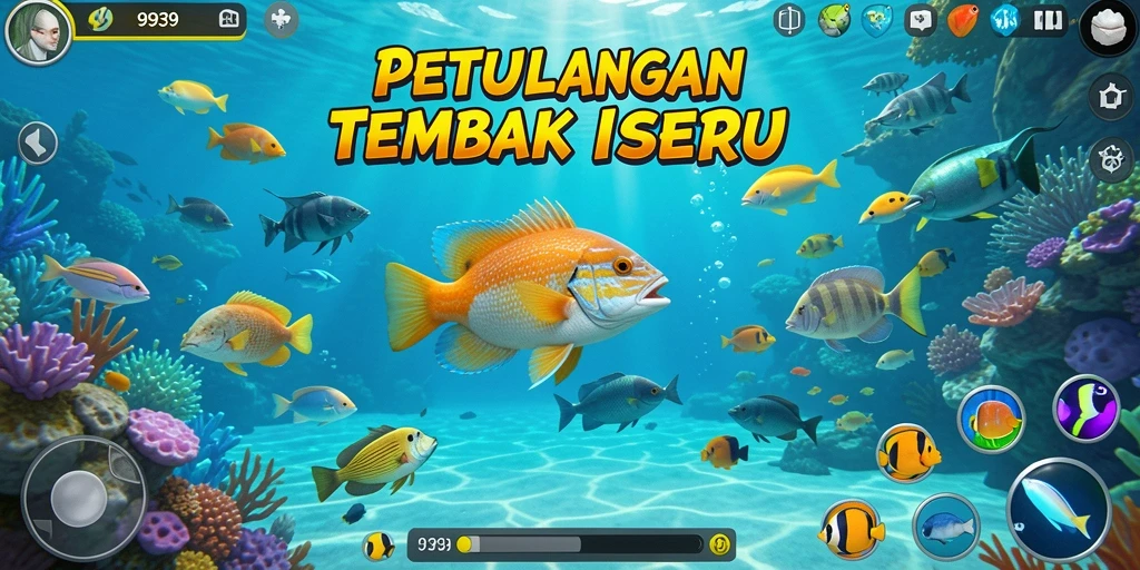Screenshot permainan Tembak Ikan yang menarik dan penuh aksi dari 9939.