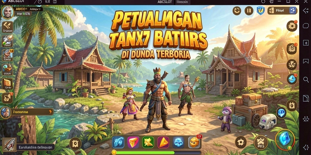 Tampilan gameplay ABCSLOT yang menakjubkan di dunia terbuka.