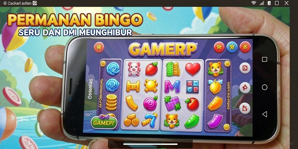 Tampilan screenshot GAMERP yang menunjukkan gameplay Bingo yang seru.