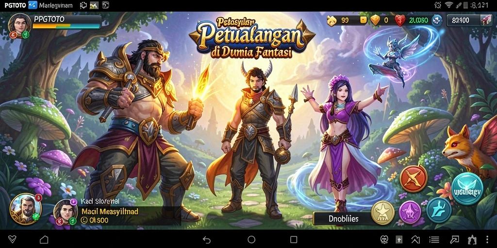 Screenshot <strong>PGTOTO</strong> menampilkan aksi petualangan yang seru dan intens.