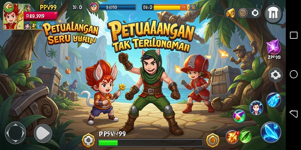 Tampilan menawan dari gameplay PPV99 yang penuh petualangan.