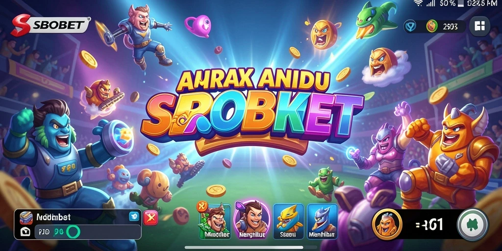 Tampilan gameplay SBOBET yang seru dan penuh tantangan.