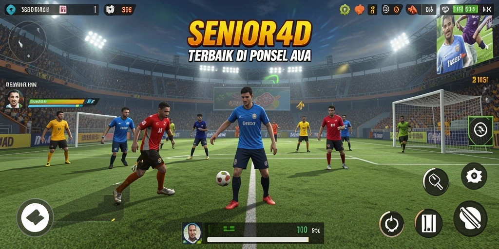 Tampilan gameplay menarik dari SENIOR4D yang memikat para pemain.