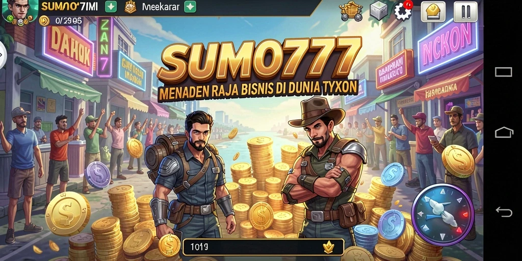 Tampilan gameplay SUMO777 yang menarik dan interaktif.